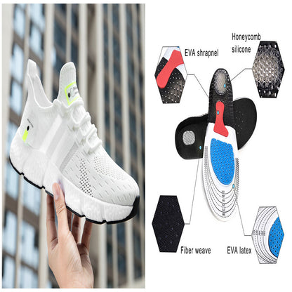 Leisure Fly Woven Breathable Sports Shoes