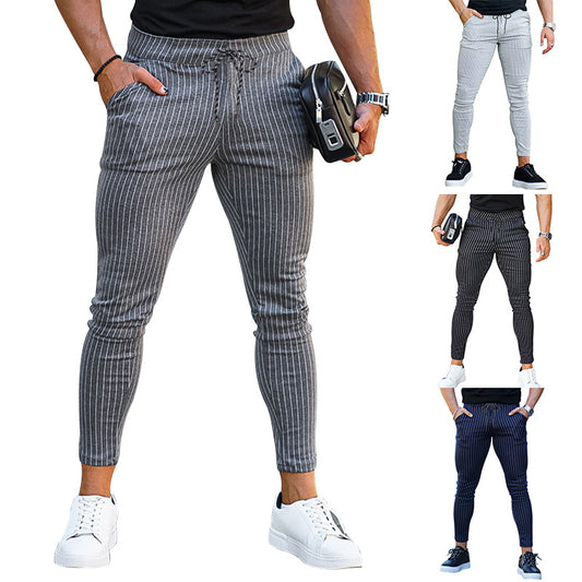 Skinny Men's Fashion Casual Pants