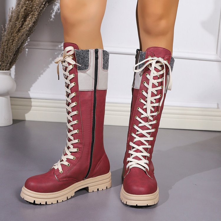 Female Plus Size Slimming High Boots