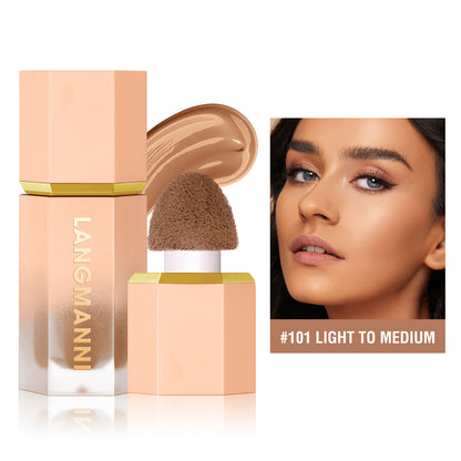 LANGMANI - Cross-border Langmanni Three-color Liquid Repair Face Three-dimensional Deepening Contour Side Shadow Repair Makeup