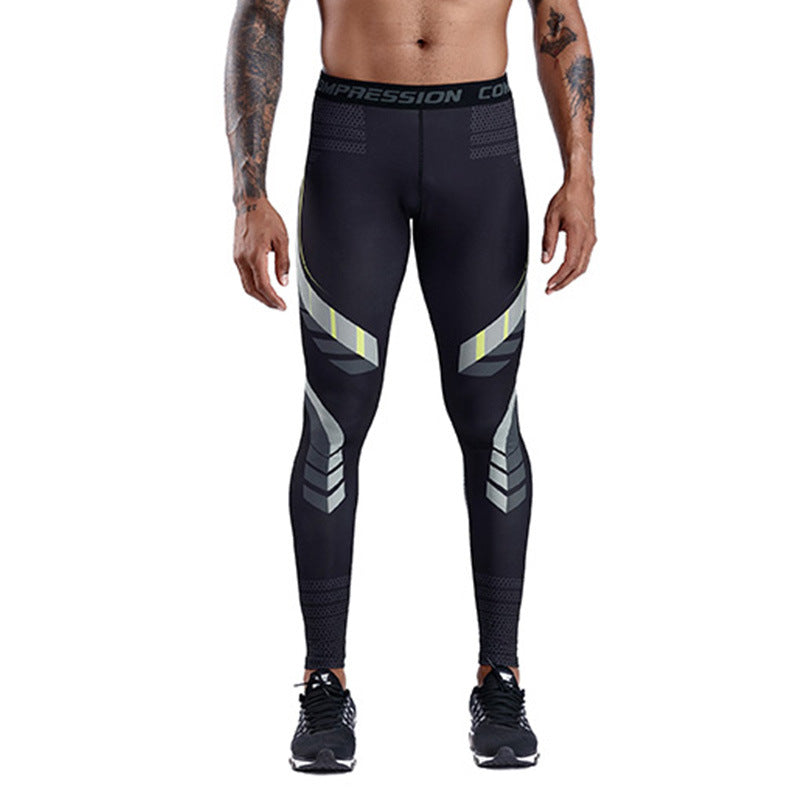 Men's Professional Running Training Tight Leggings