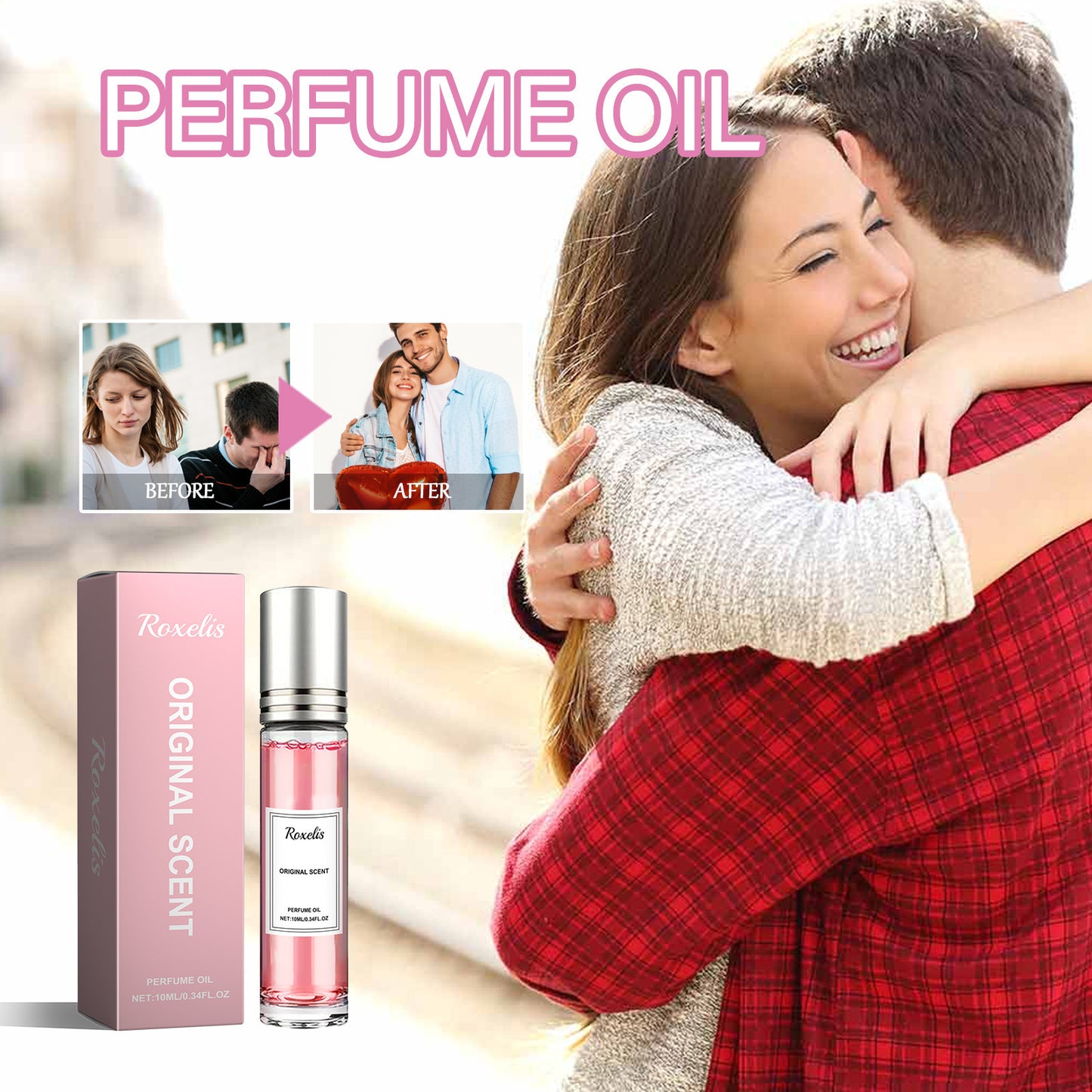 ROXELIS: Pheromone Perfume Rose Smell Tone Perfume Niche Flower Fragrance