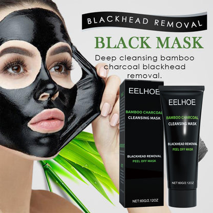 EELHOE:  Bamboo Charcoal Blackhead Removal Peel-Off Mask For Deep Pore Cleansing And T-Zone Oil Control