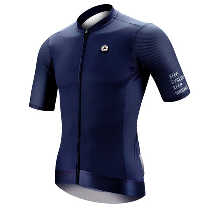 Summer Hot Sale Short-sleeve Cycling Clothes Tops Men's Anti-UV Moisture Wicking Road Bike