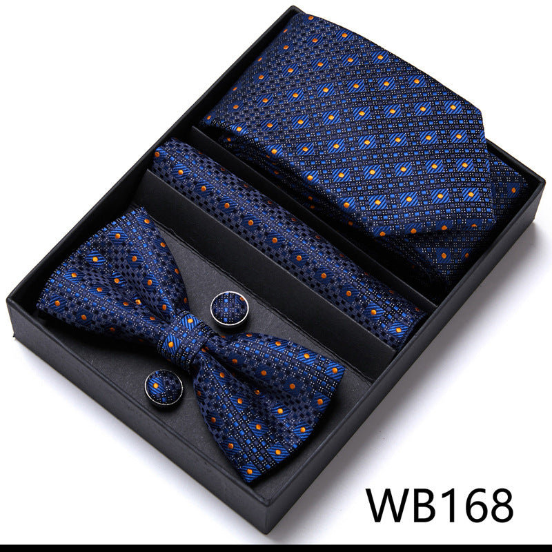 Men's Business Dress Wedding Bow Tie Suit