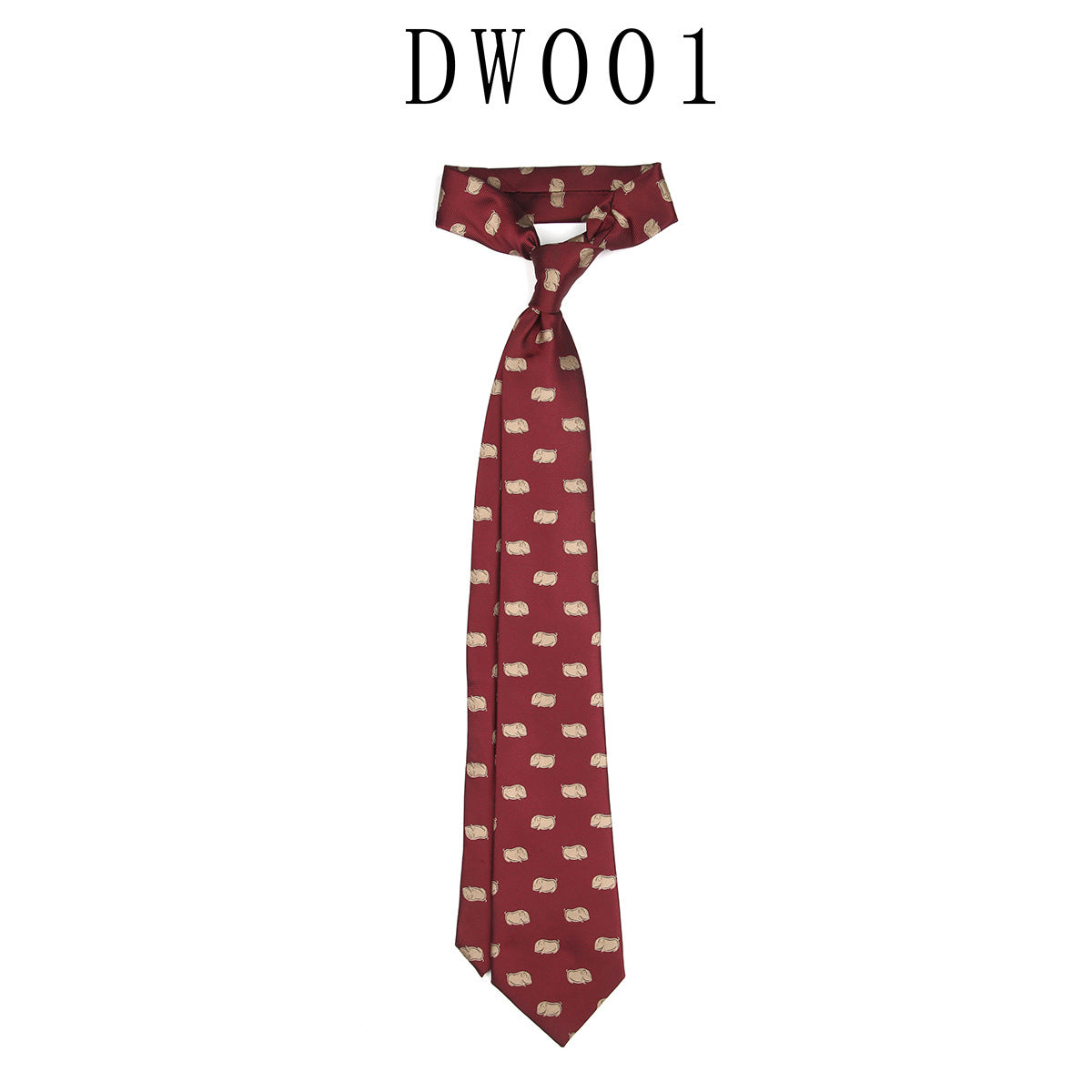 Men's Animal Pattern Tie