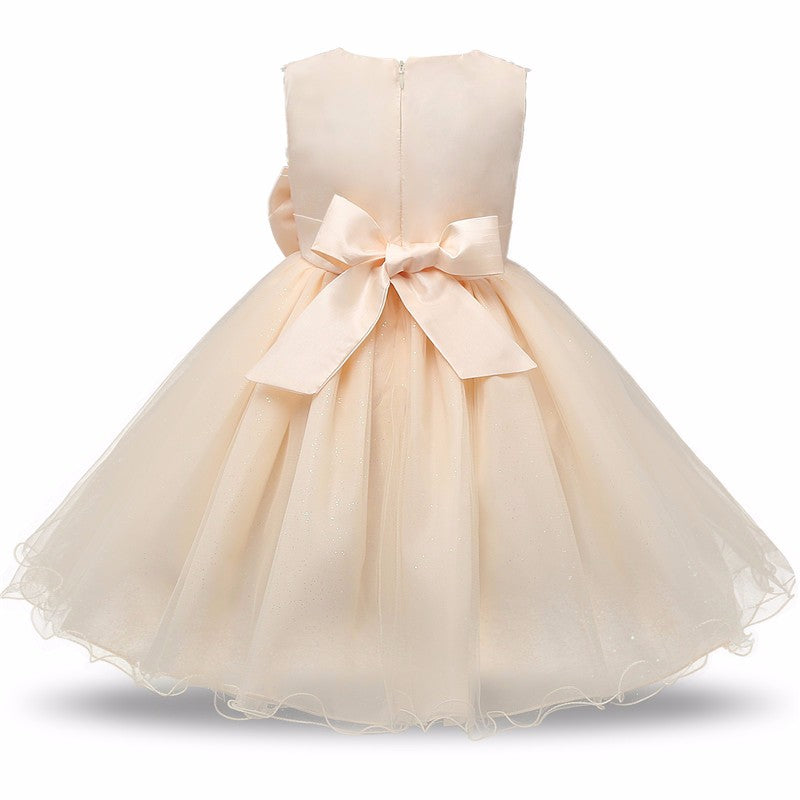 Princess Flower Girl Dress Summer Tutu Wedding Birthday Party Dresses - Glamour Gale