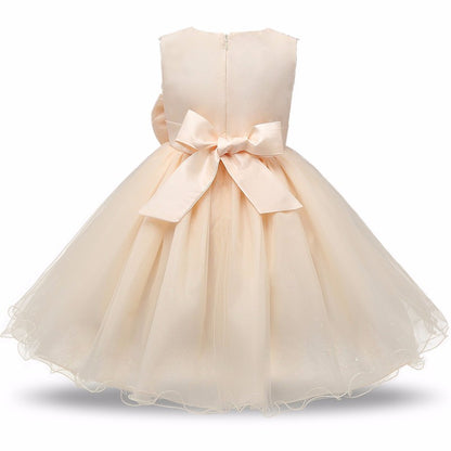 Princess Flower Girl Dress Summer Tutu Wedding Birthday Party Dresses - Glamour Gale