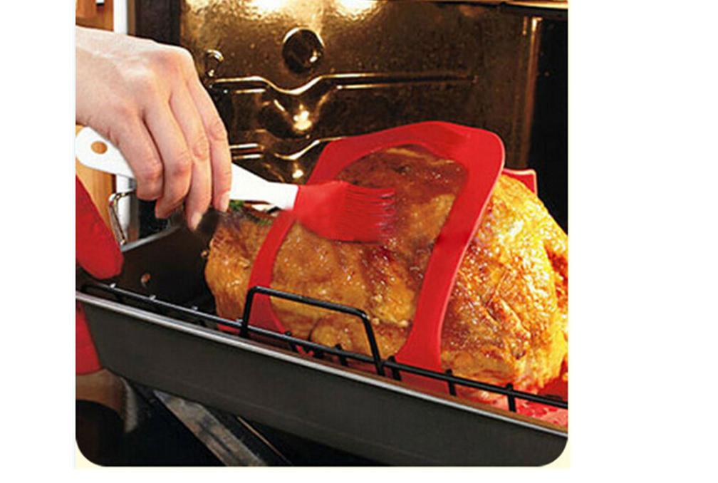 High temperature silicone baking tray turkey roast duck barbecue mat oven baking mat kitchen supplies