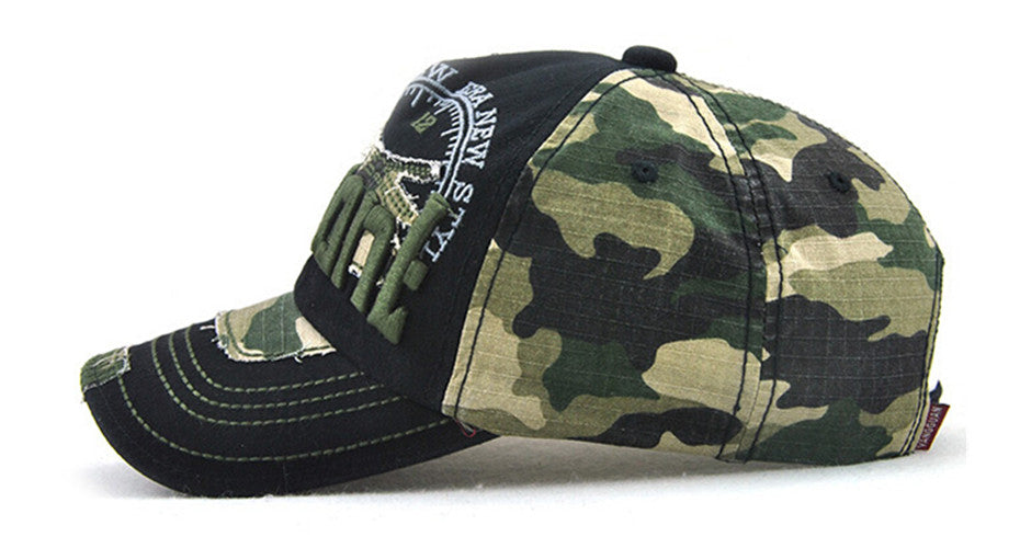 Camouflage baseball cap for men and women