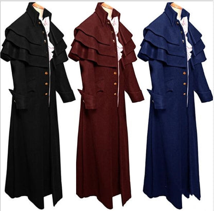 New Medieval Coat Men Cosplay Medieval