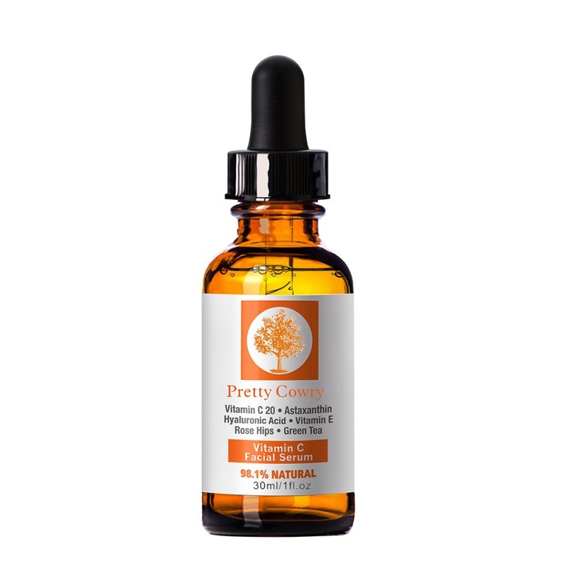 PRETTY COWRY: Vitamin C stock Facial Serum