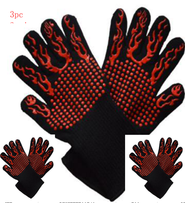 Extreme Heat BBQ Mitts