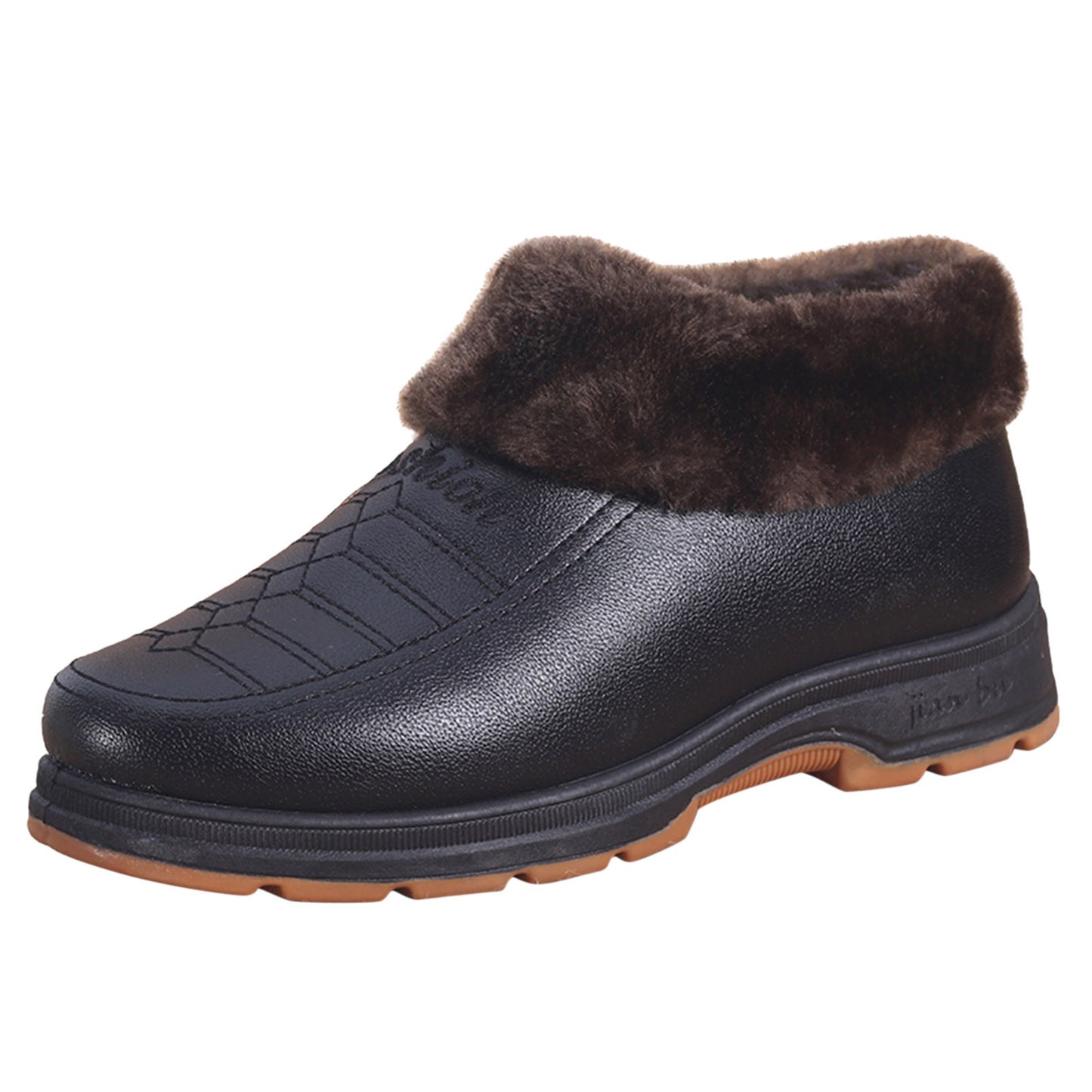 Fleece Thickened Warm And Non Slip Cotton Shoes