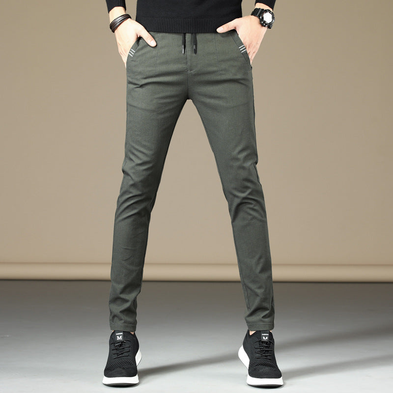 Casual pants men trendy wild youth casual pants - Glamour Gale