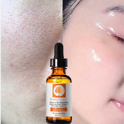 PRETTY COWRY: Vitamin C stock Facial Serum