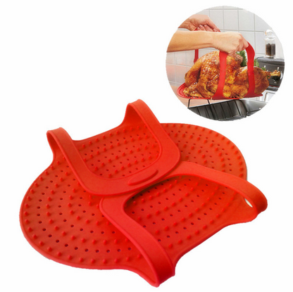 High temperature silicone baking tray turkey roast duck barbecue mat oven baking mat kitchen supplies