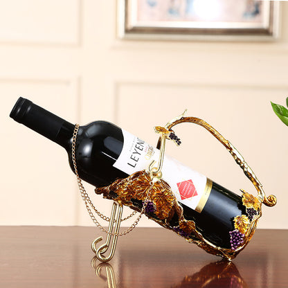 Creative wine glass holder