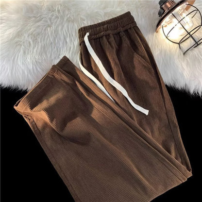 American Retro Corduroy Casual Pants Men