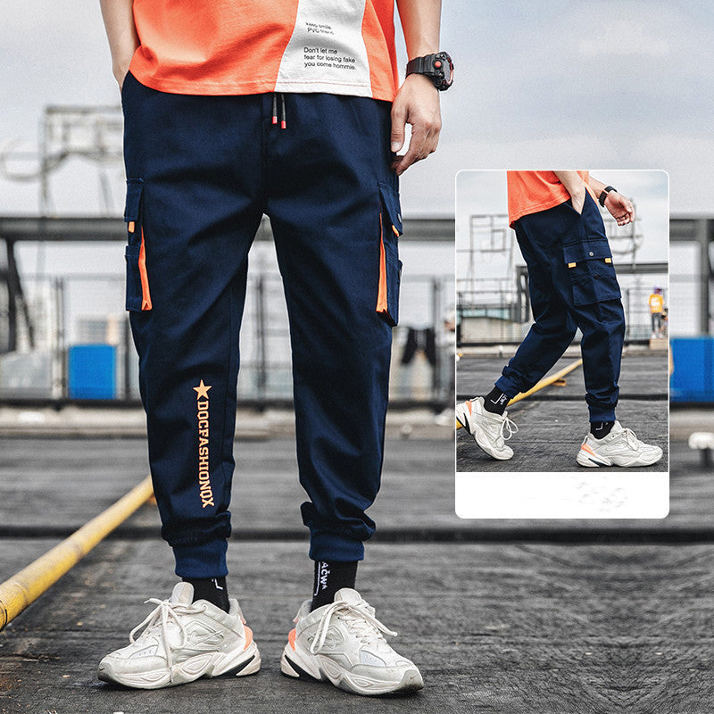 Loose legged sport spring and autumn long pants