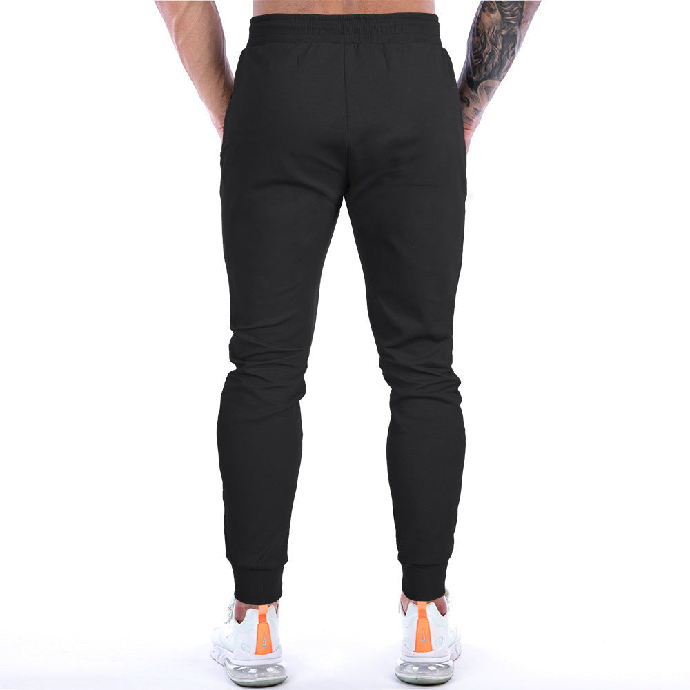 Men's Color-blocking Casual Pants And Leggings