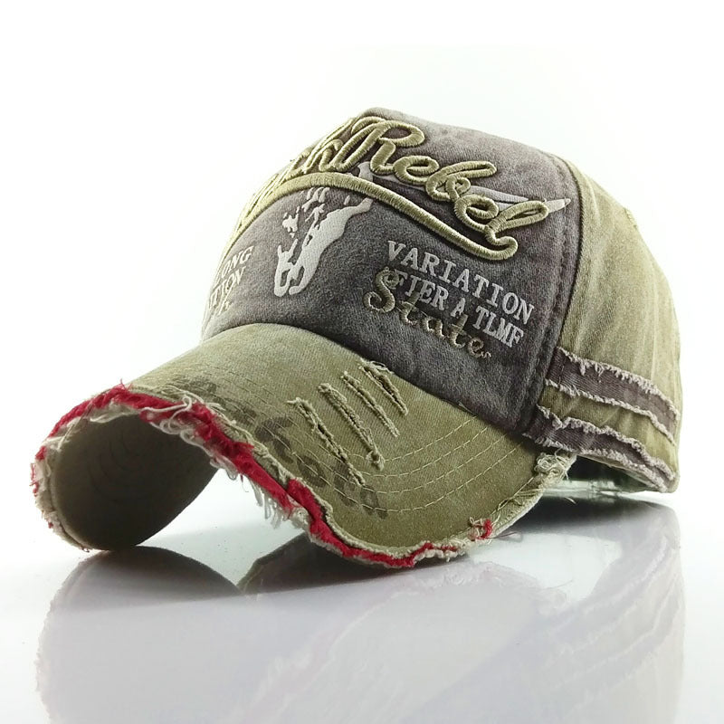 Duck Cap Made Old Bull Head Baseball Cap For Men And Women