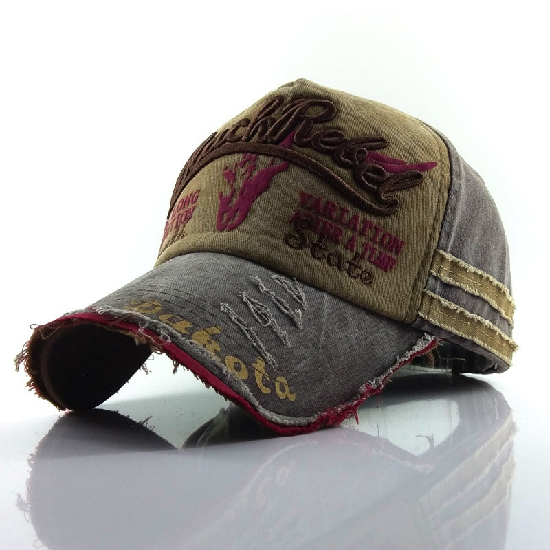 Duck Cap Made Old Bull Head Baseball Cap For Men And Women