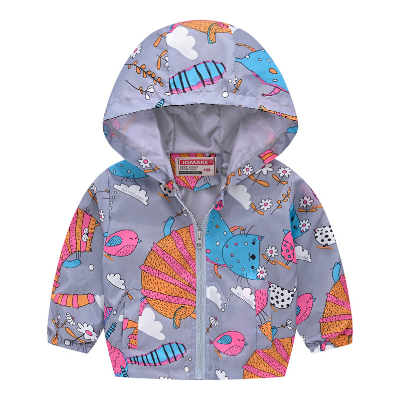 Boys And Girls Jackets Spring And Autumn Thin