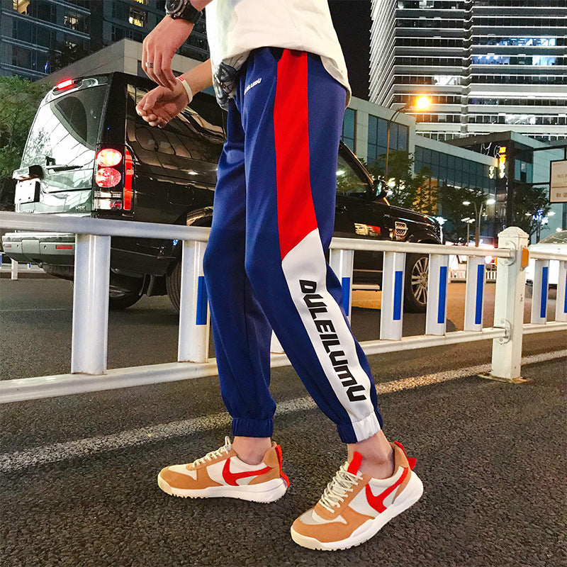 National Tide Hip-Hop Loose Autumn Sports Trousers