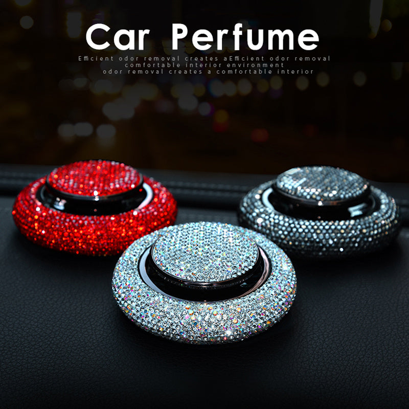 Crystal Diamond Car Air Freshener Perfume Accessories Car Decoration Solid Perfume