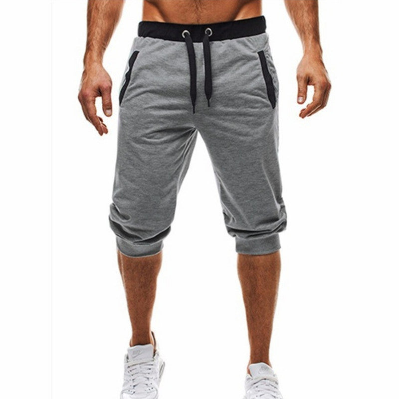 Casual Fitness Plus Size Shorts Cropped Sports Pants