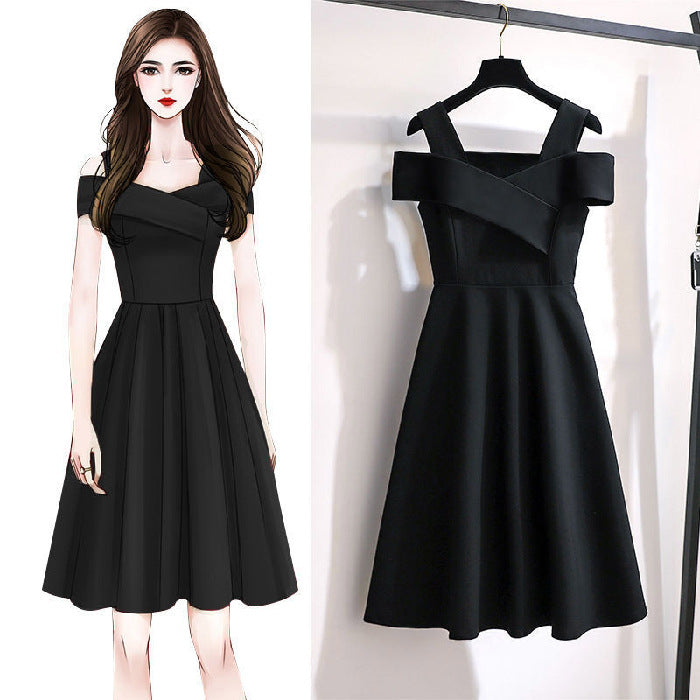 Women's Fat Sister Fashion Temperament Dress Women