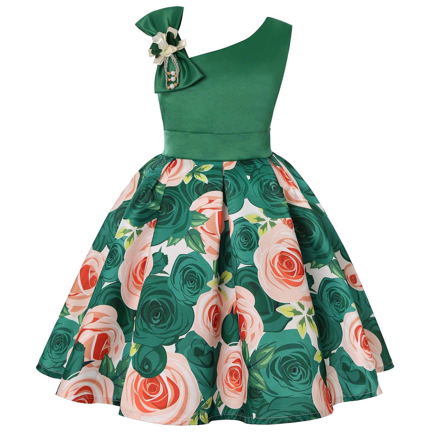 Girls' Dresses Girls' Princess Dresses Digital Print Children's Dresses - Glamour Gale