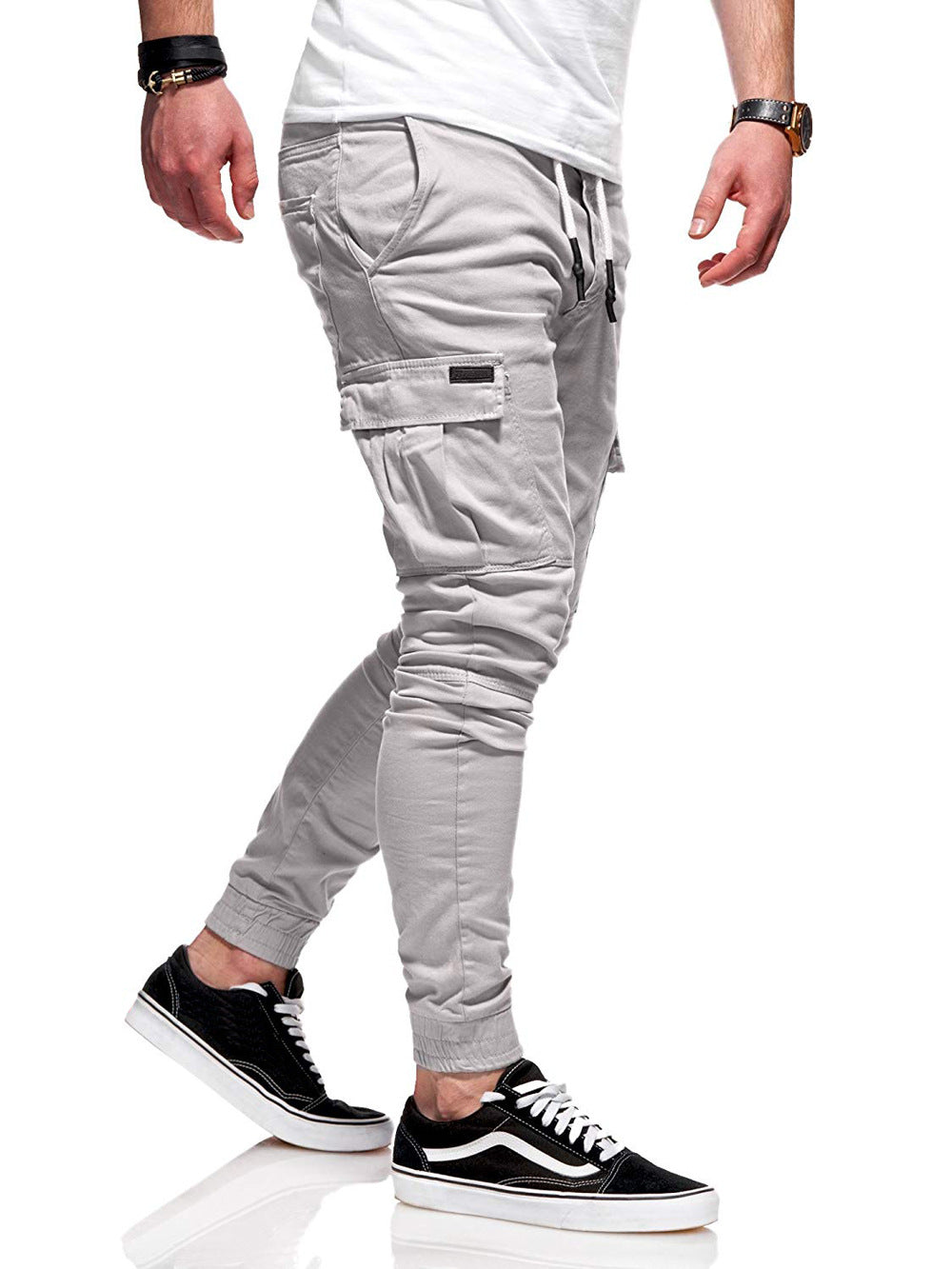 Men Jogger Pants New Fashion Sweatpants Men Fitness - Glamour Gale