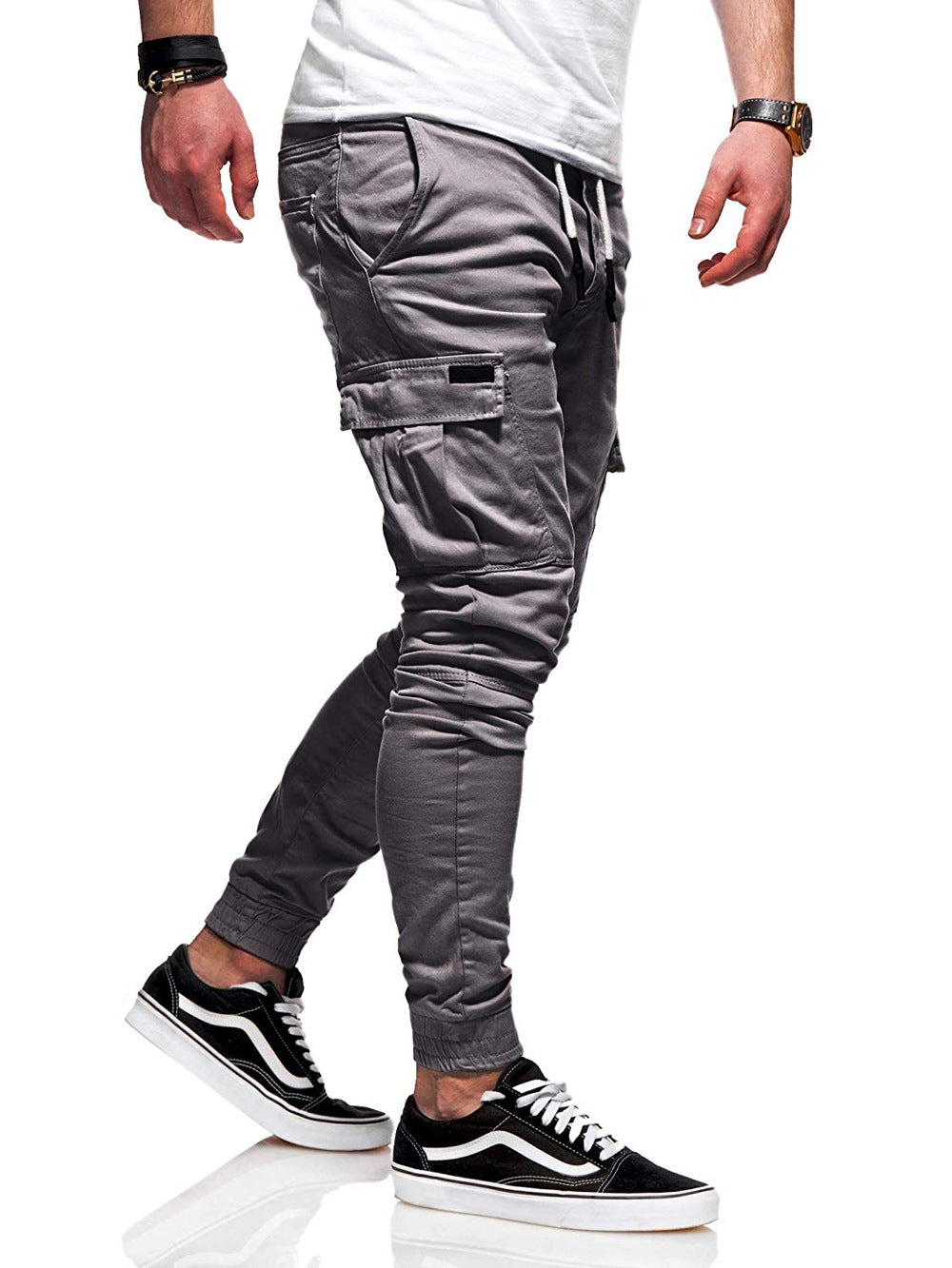 Men Jogger Pants New Fashion Sweatpants Men Fitness - Glamour Gale