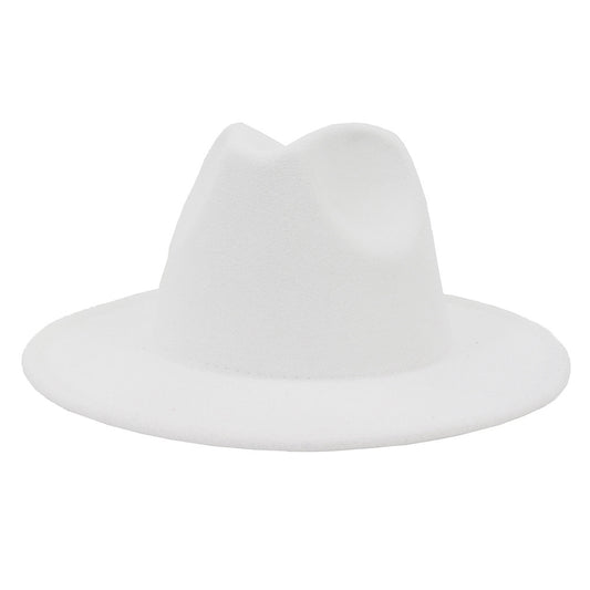 Wide Brim Fedora Hat For Women