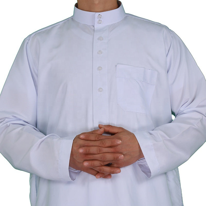 Islamic Men'S Clothing Arab Men'S Robe Ramadan Worship Robe