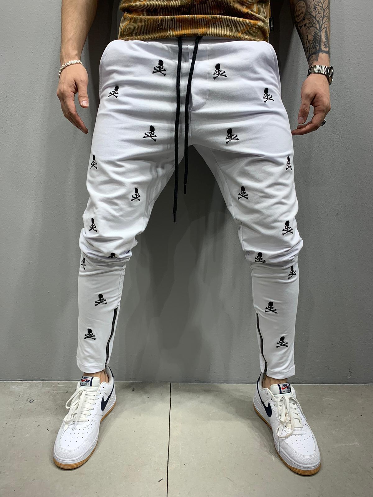 Men's Fitness Sweatpants Hit Color Hip Hop