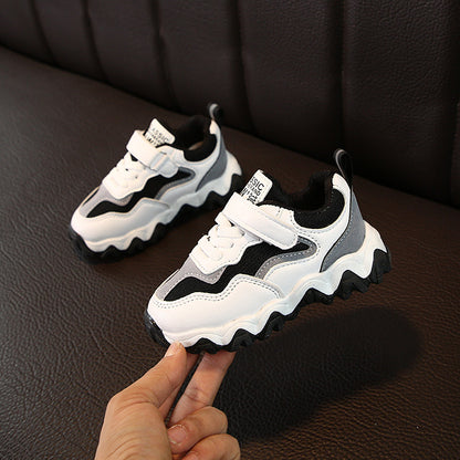 Girls Wave Bottom Fashion Trendy Shoes