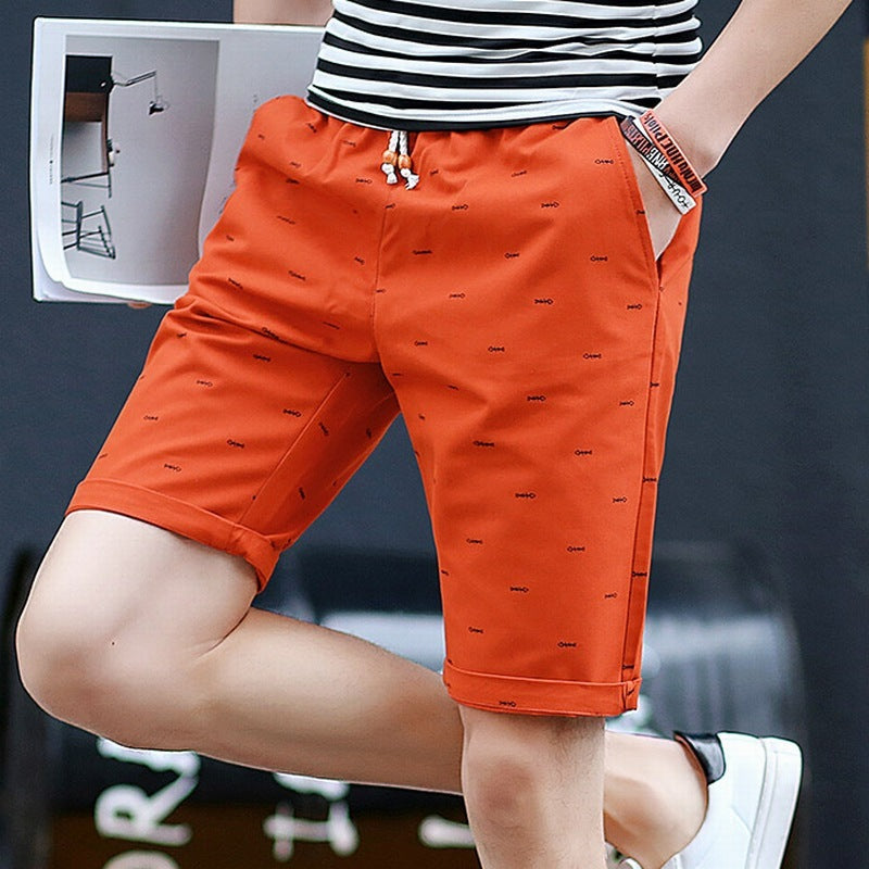 Shorts Pure Cotton Five-point Pants Fashion Trend Shorts Thin Section