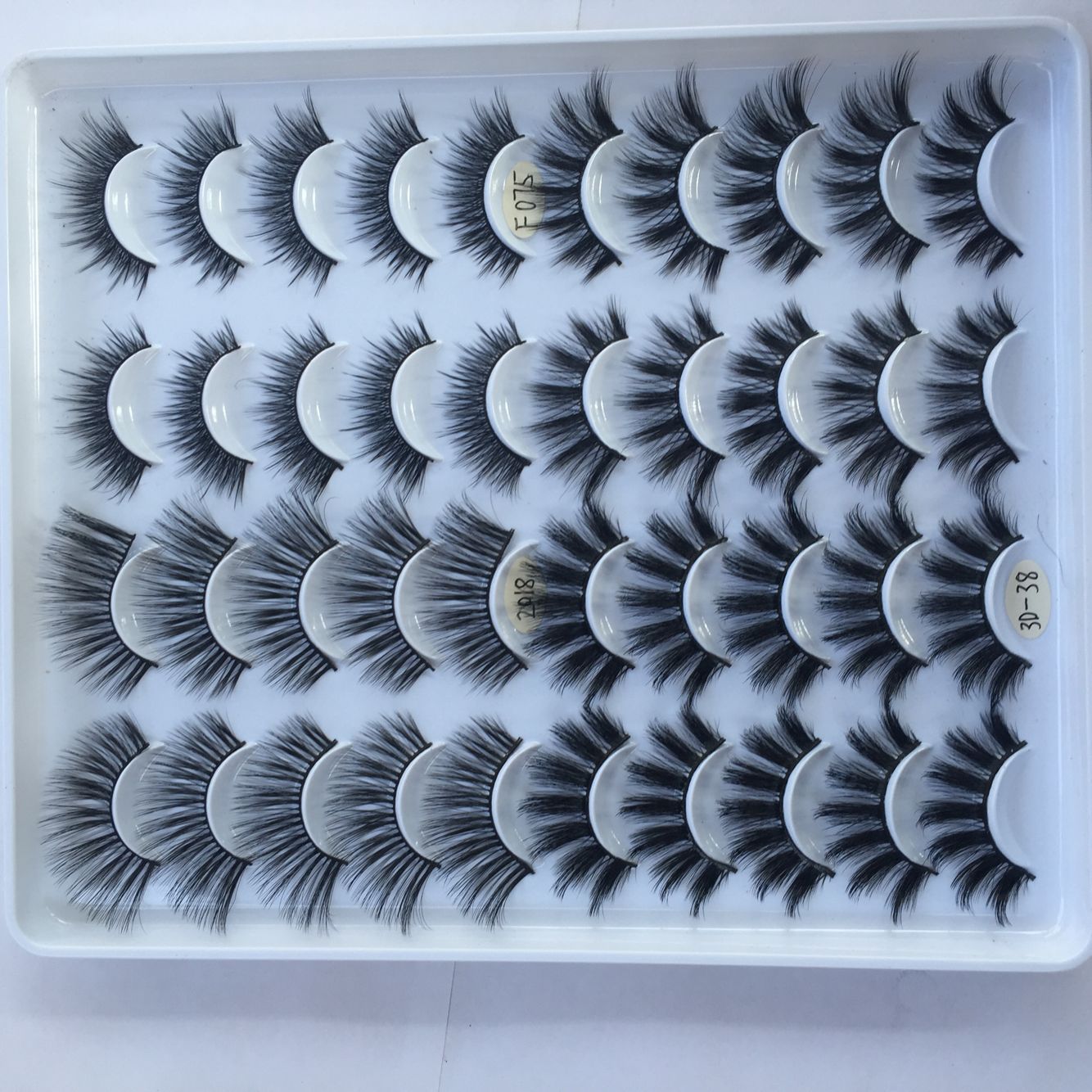 20 Pairs Of False Eyelashes Three-dimensional Multi-layer Mixed Eyelashes