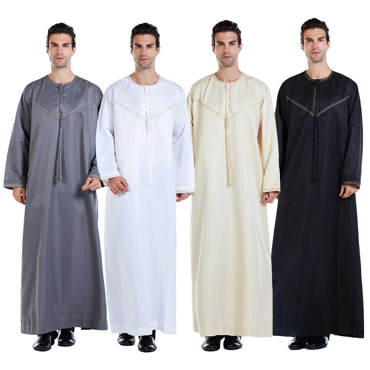 Summer Arab Middle Eastern Men's Robe