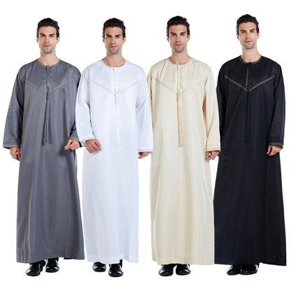 Summer Arab Middle Eastern Men's Robe