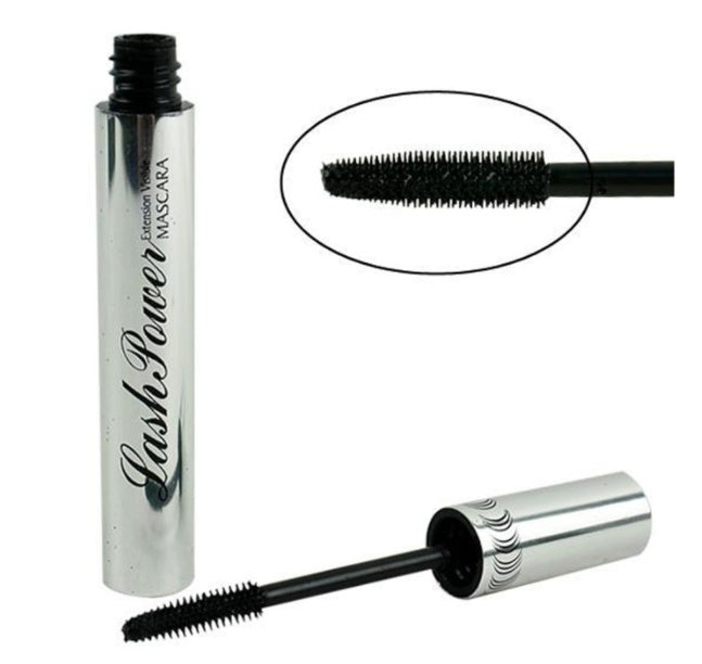 Lash Power - Long Curling Eyelash Extension Black Fiber Mascara Eye Lashes Makeup