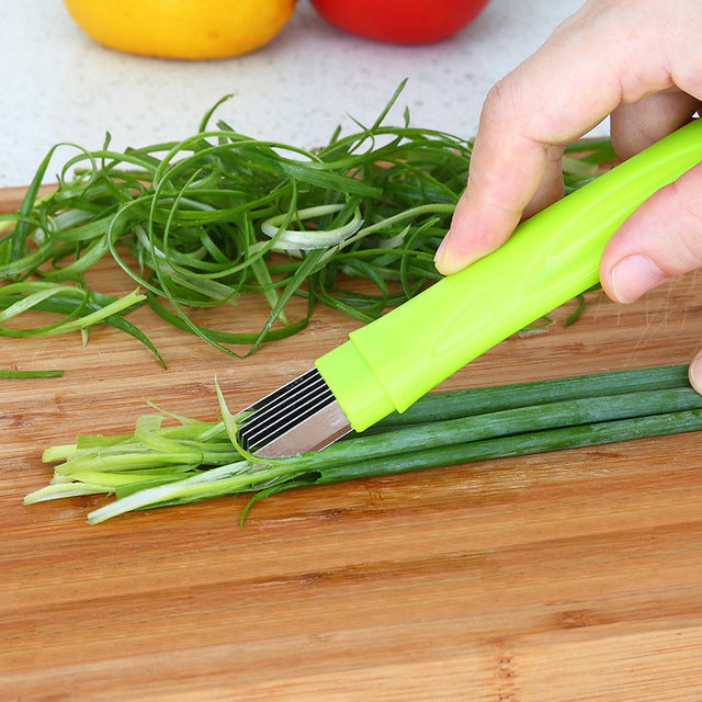 Multifunctional Vegetable Cutter Kitchen Gadgets Chopped Green Onion Knife