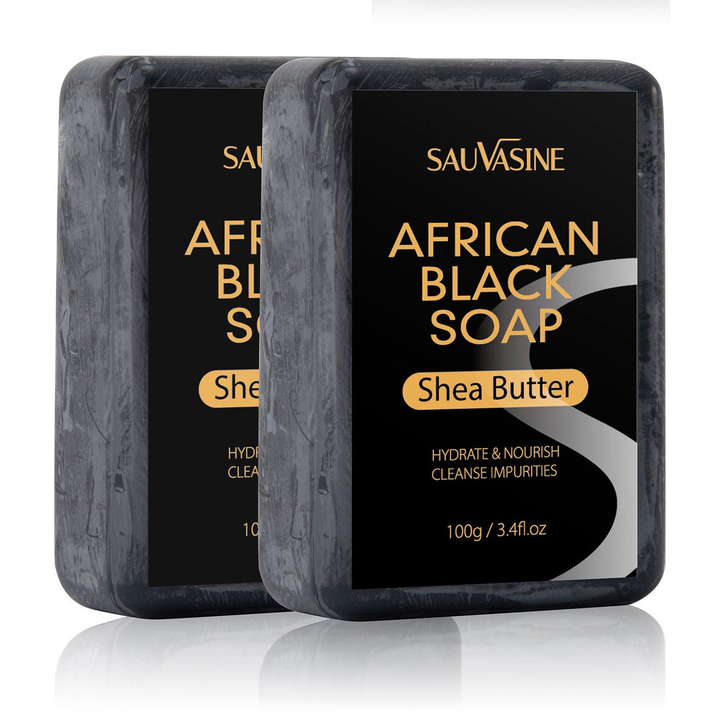 Sauvasine - African Black Soap Deep Cleansing Body Anti-mite Moisturizing