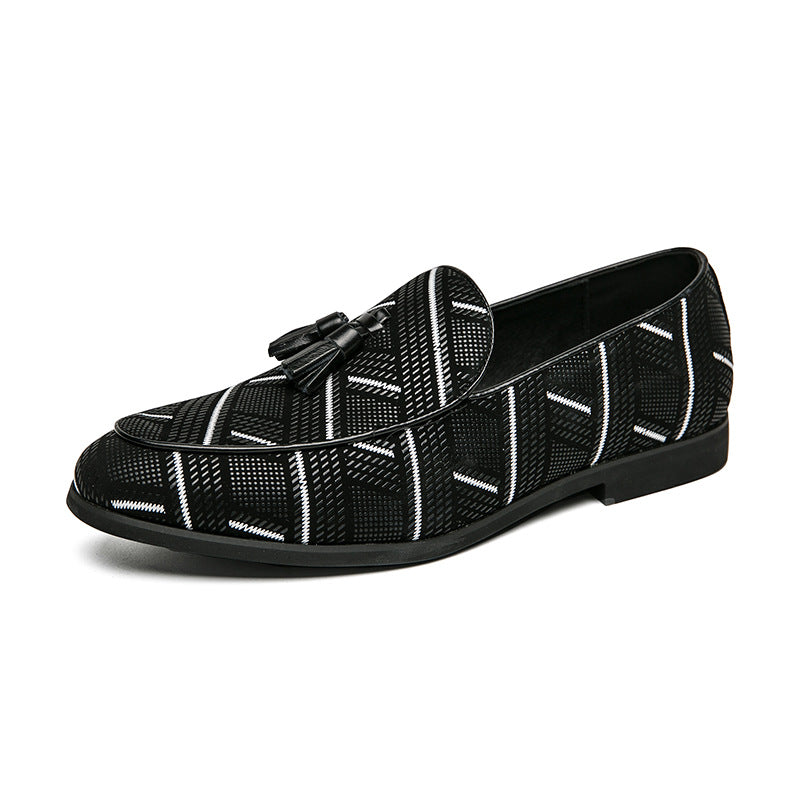 Slip-on Sloth Leather Shoes Male - Glamour Gale