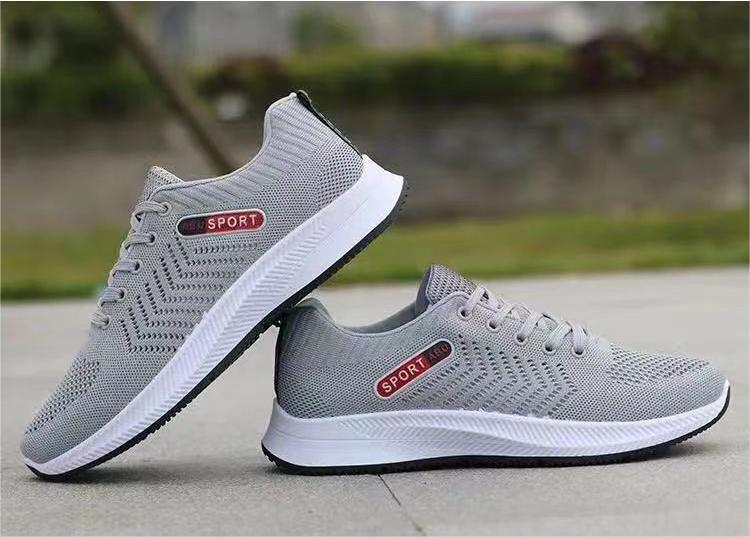 Men's Fly Woven Mesh Fashionable All-match Breathable Casual Shoes - Glamour Gale