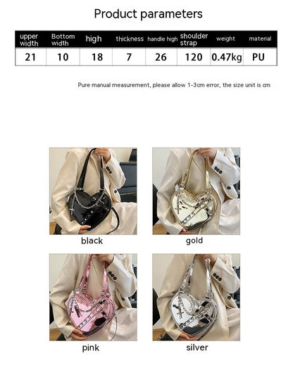 Chain Large Capacity Shoulder Bag All-matching Women