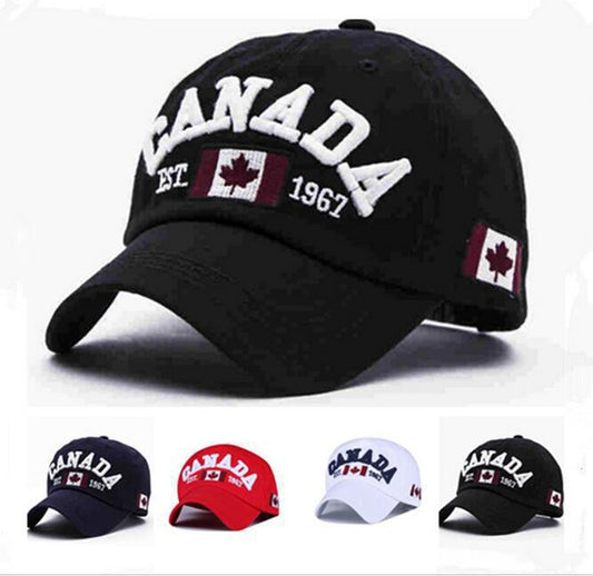 Hat Men And Women Embroidery Duck Tongue Baseball Cap